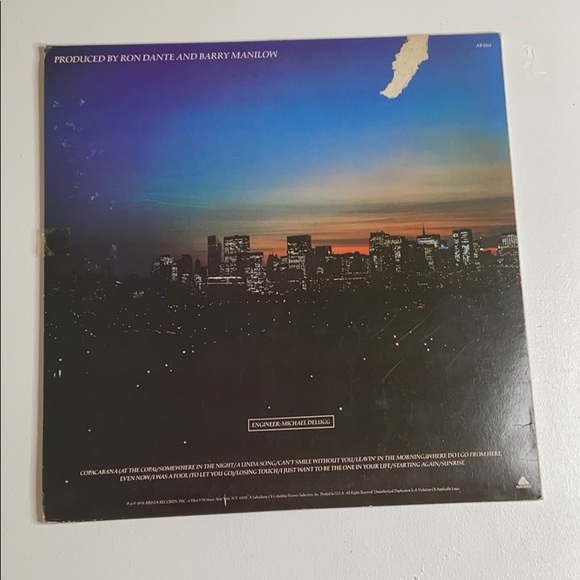 Vintage BARRY MANILOW Even Now Vinyl Record - Picture 2 of 8